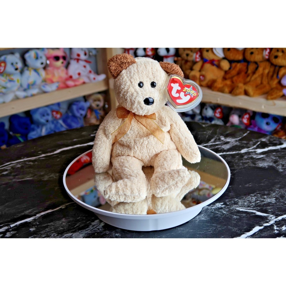 TY Beanie Baby - Huggy the Bear | MWMT | Vintage | Rare